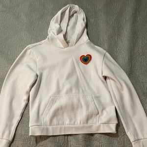 Vans girls crop hoodie sweatshirt size Lg.